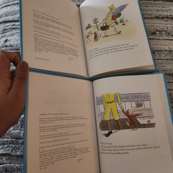 Curious George book - Picture 9 of 12